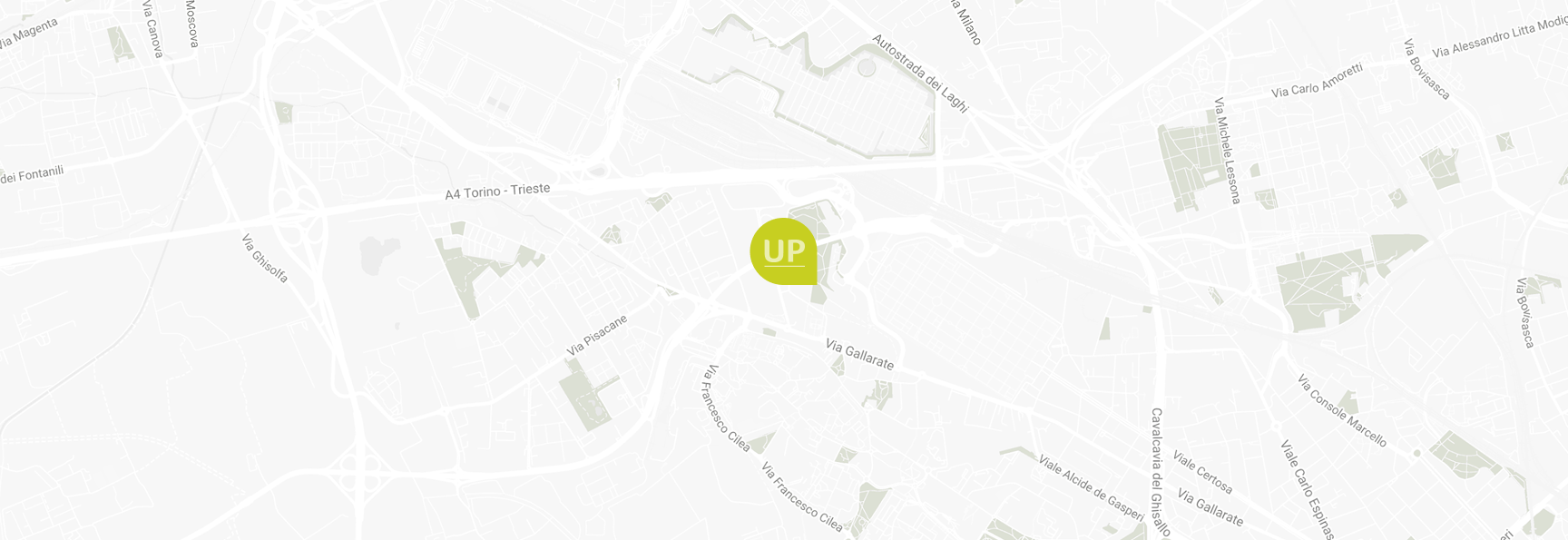 Mappa zona UpTown